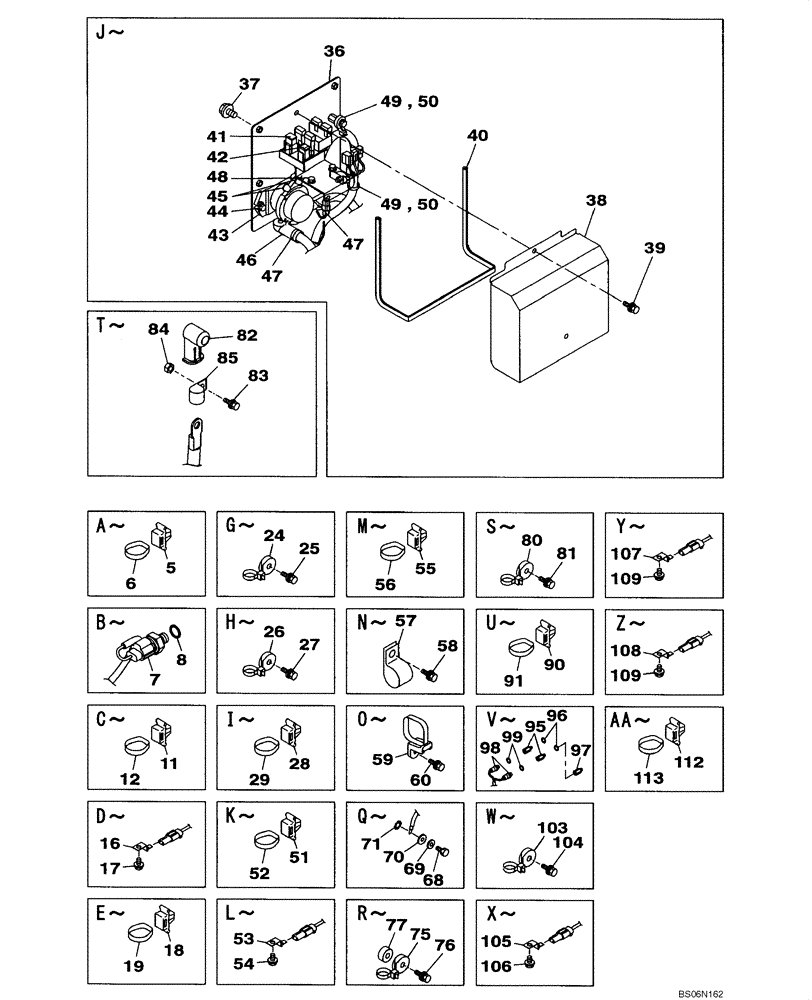 Схема запчастей Case CX290B - (04-11) - HARNESS, MAIN - RELAY PANEL (04) - ELECTRICAL SYSTEMS