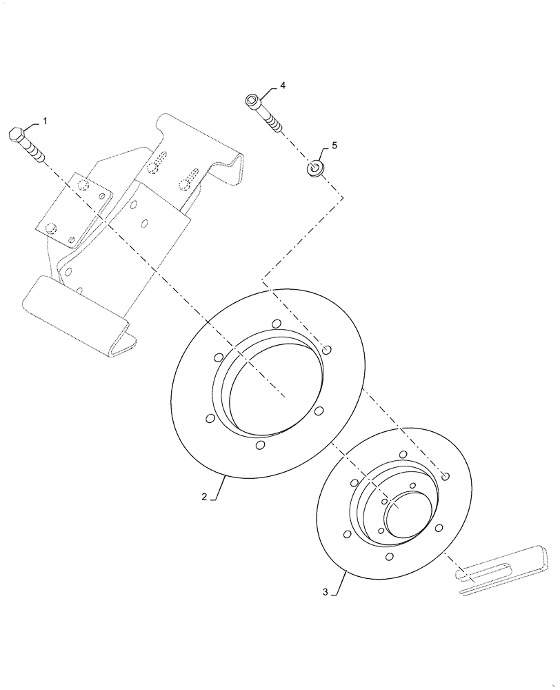 Схема запчастей Case DV210D - (39.500.AP[08]) - 60 DEGREE ROLLER INSTALLATION AND ASSEMBLY (39) - FRAMES AND BALLASTING