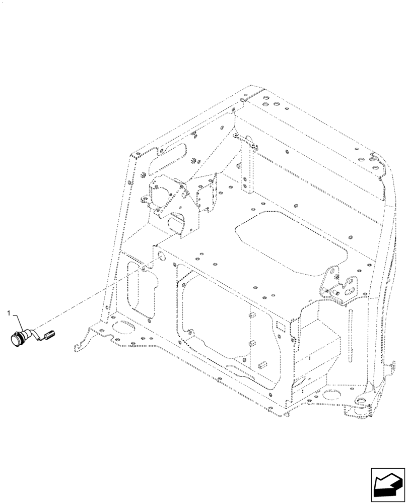 Схема запчастей Case CX31B - (55.510.BM) - SOCKET, ASSY - 12V SOCKET (55) - ELECTRICAL SYSTEMS