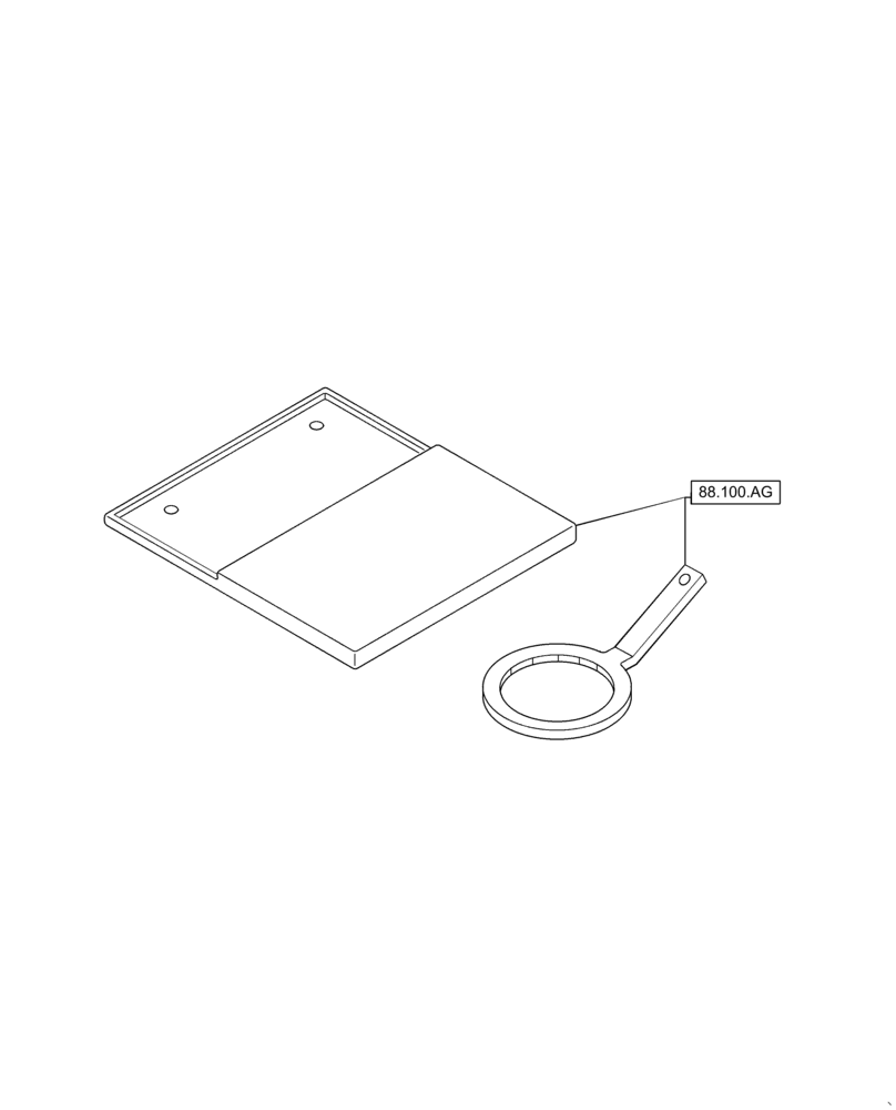 Схема запчастей Case CX31B - (88.000.00) - SECTION INDEX - ACCESSORIES (88) - ACCESSORIES