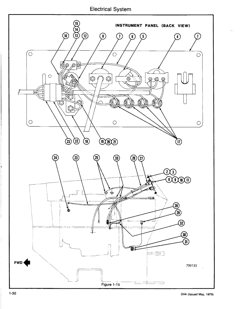 Схема запчастей Case DH4 - (1-30) - ELECTRICAL SYSTEM (55) - ELECTRICAL SYSTEMS