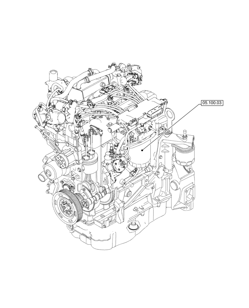 Схема запчастей Case F5BFL413A B009 - (00.000.05) - PICTORIAL INDEX - MACHINE COMPLATION AND EQUIPMENT (00) - GENERAL & PICTORIAL INDEX