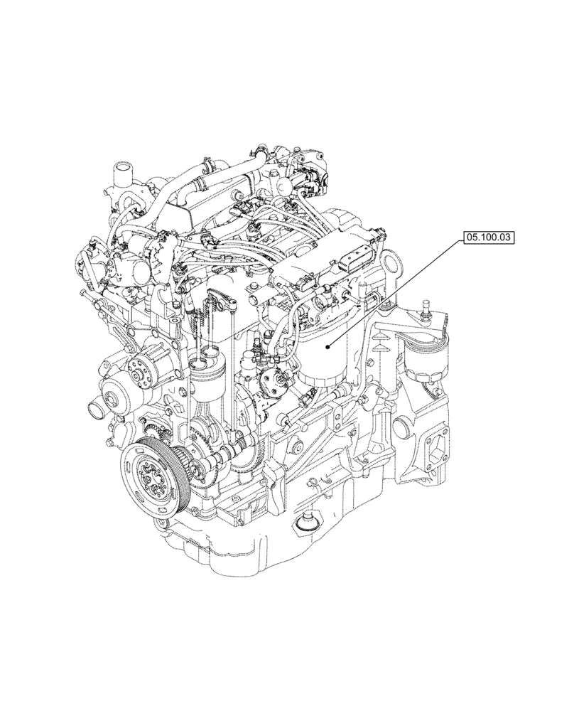 Схема запчастей Case F5BFL413A B007 - (00.000.05) - SECTION INDEX - MACHINE COMPLETION & EQUIPMENT (00) - GENERAL & PICTORIAL INDEX