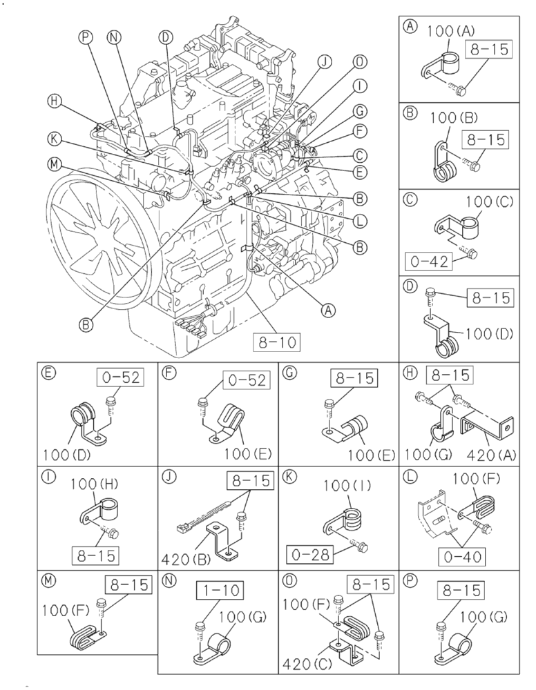 Схема запчастей Case CX210C LR - (55.201.01[02]) - ELECTRICAL ACCESSORIES - ENGINE (55) - ELECTRICAL SYSTEMS