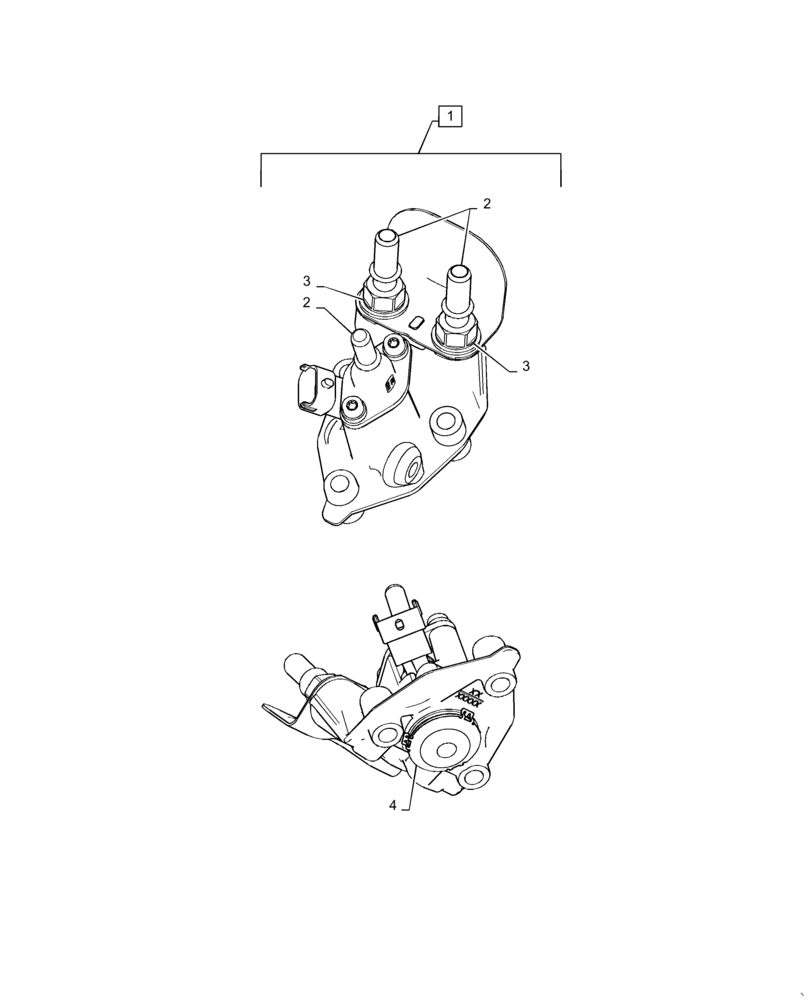 Схема запчастей Case 921F - (10.500.AC[02]) - EMISSIONS INJECTOR (10) - ENGINE