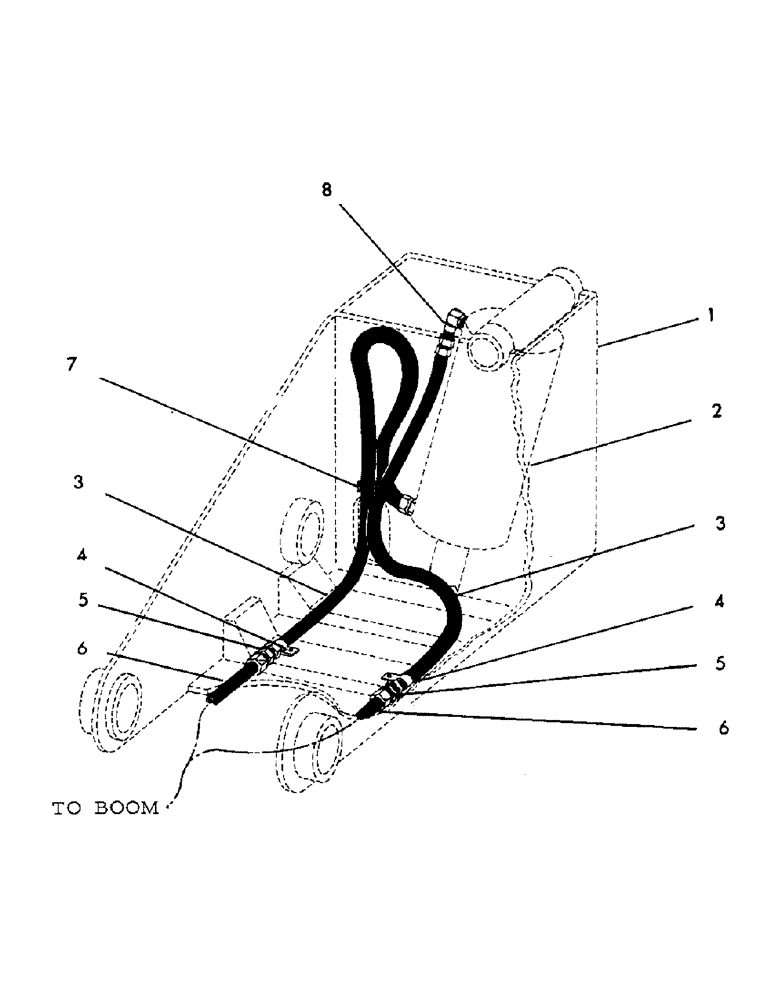 Схема запчастей Case 30YM - (095) - WRIST-O-TWIST HYDRAULICS (07) - HYDRAULIC SYSTEM