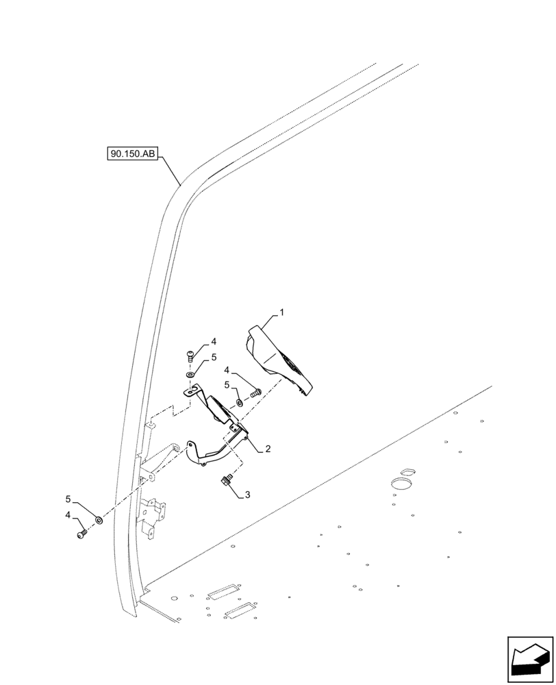 Схема запчастей Case CX300D LC - (55.512.BQ) - INSTRUMENT CLUSTER (55) - ELECTRICAL SYSTEMS