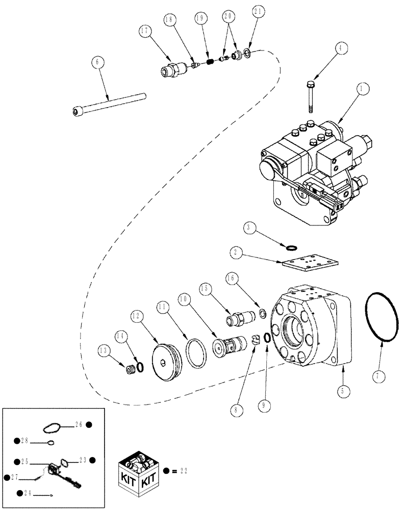 Схема запчастей Case CX330 - (03-09) - FUEL INJECTION PUMP (03) - FUEL SYSTEM