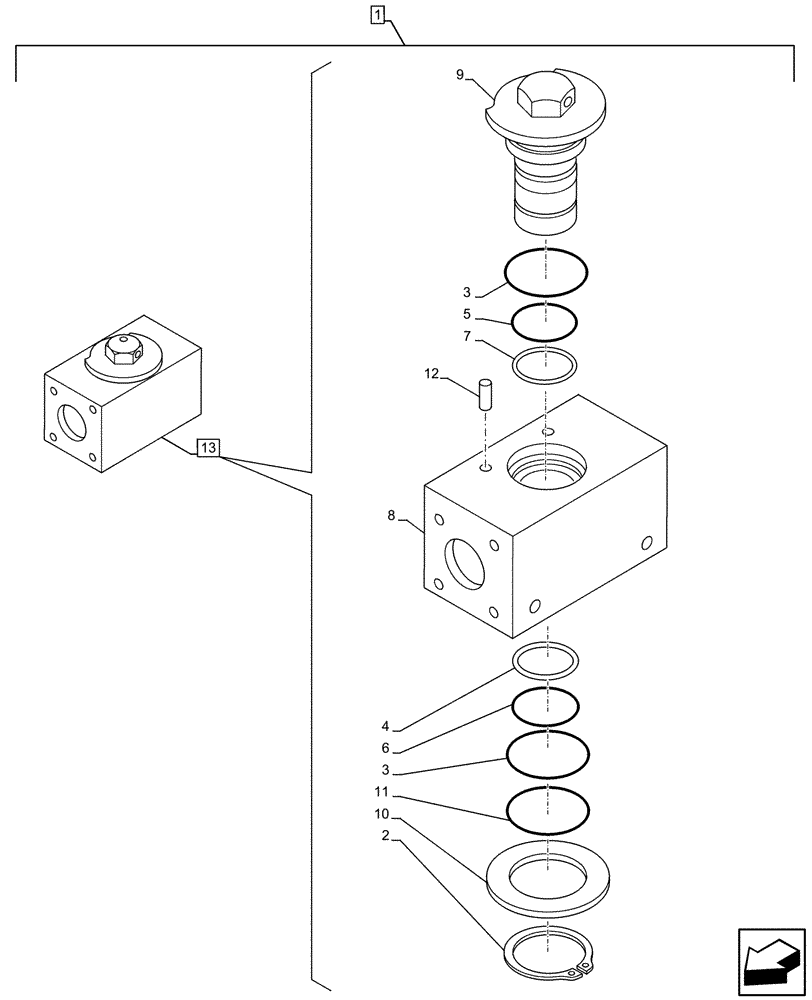 Схема запчастей Case CX350D LC - (88.100.35[006]) - DIA KIT, HAMMER CIRCUIT, SHEARS, HIGH FLOW, W/ ELECTRICAL PROPORTIONAL CONTROL, STOP, VALVE, COMPONENTS (88) - ACCESSORIES