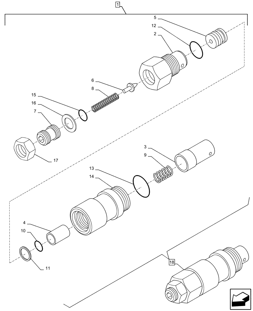 Схема запчастей Case CX350D LC - (88.100.35[159]) - DIA KIT, HAMMER CIRCUIT, HIGH FLOW, SHEARS, W/ ELECTRICAL PROPORTIONAL CONTROL, RELIEF VALVE, COMPONENTS (88) - ACCESSORIES
