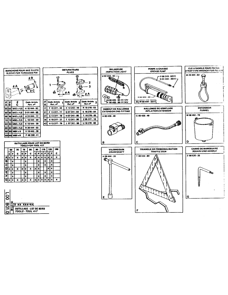 Схема запчастей Case 160CK - (272) - TOOLS - TOOL KIT (05) - UPPERSTRUCTURE CHASSIS
