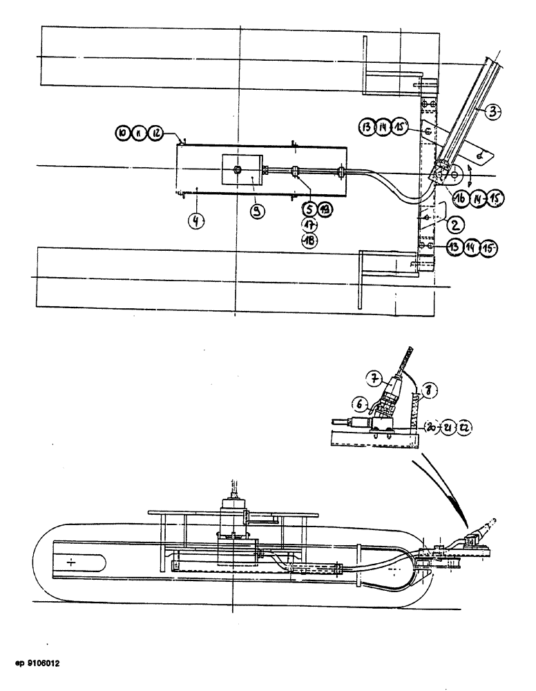 Схема запчастей Case 1088 - (090) - ELECTRICAL CIRCUIT (55) - ELECTRICAL SYSTEMS