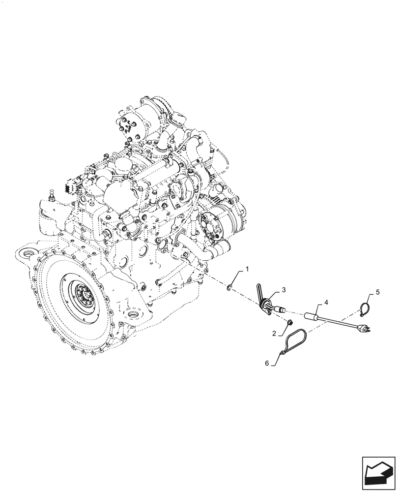 Схема запчастей Case TV380 - (55.202.010[01]) - 120V BLOCK HEATER (55) - ELECTRICAL SYSTEMS