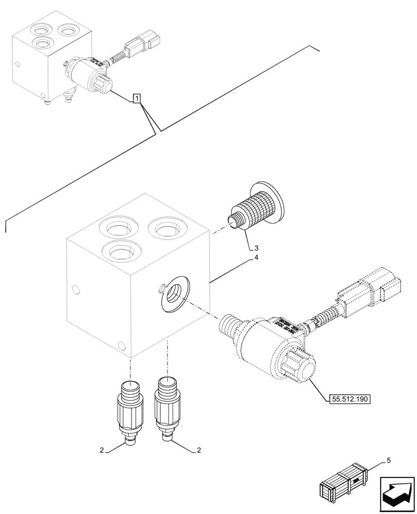 Схема запчастей Case 580SN - (35.738.020) - VAR - 423080 - HYDRAULIC LIFT, W/ MECHANICAL LIFT, VALVE, COMPONENTS (35) - HYDRAULIC SYSTEMS