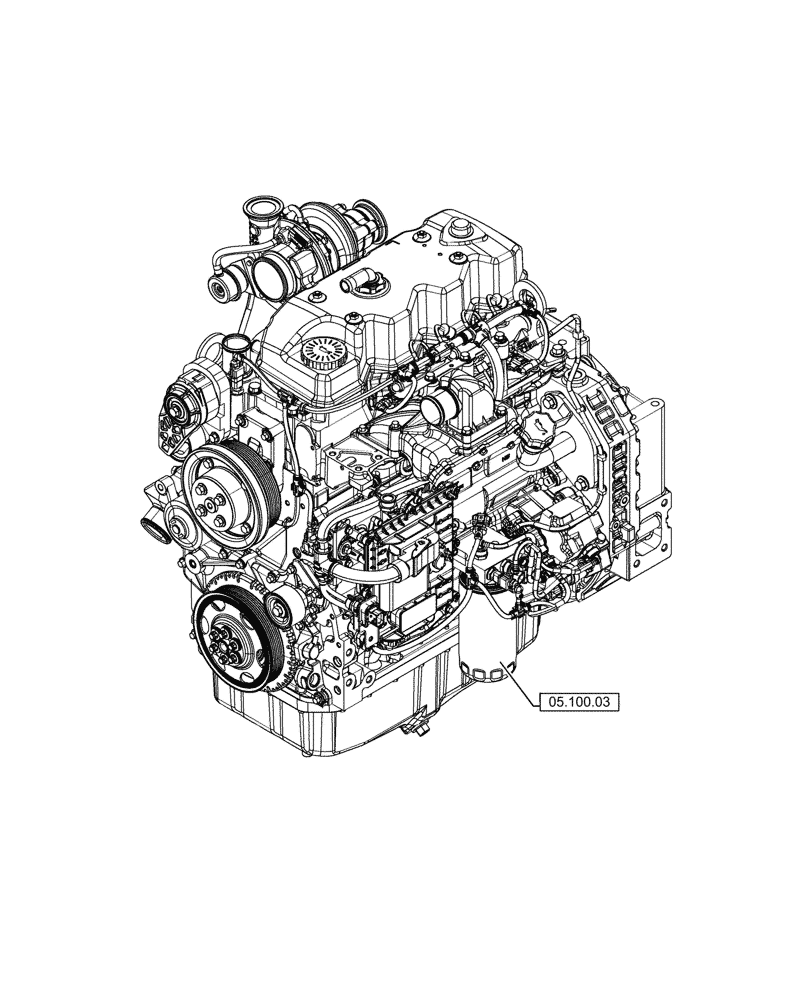 Схема запчастей Case F4HFE413P A008 - (05.000.00) - SECTION INDEX - MACHINE COMPLETION & EQUIPMENT (05) - SERVICE & MAINTENANCE