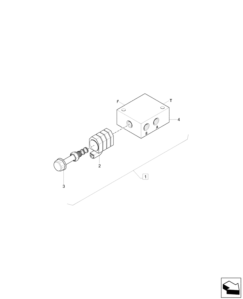 Схема запчастей Case CX57C - (35.734.020) - VAR - 747064, 747076, 747077 - QUICK COUPLER, SOLENOID VALVE, COMPONENTS (35) - HYDRAULIC SYSTEMS