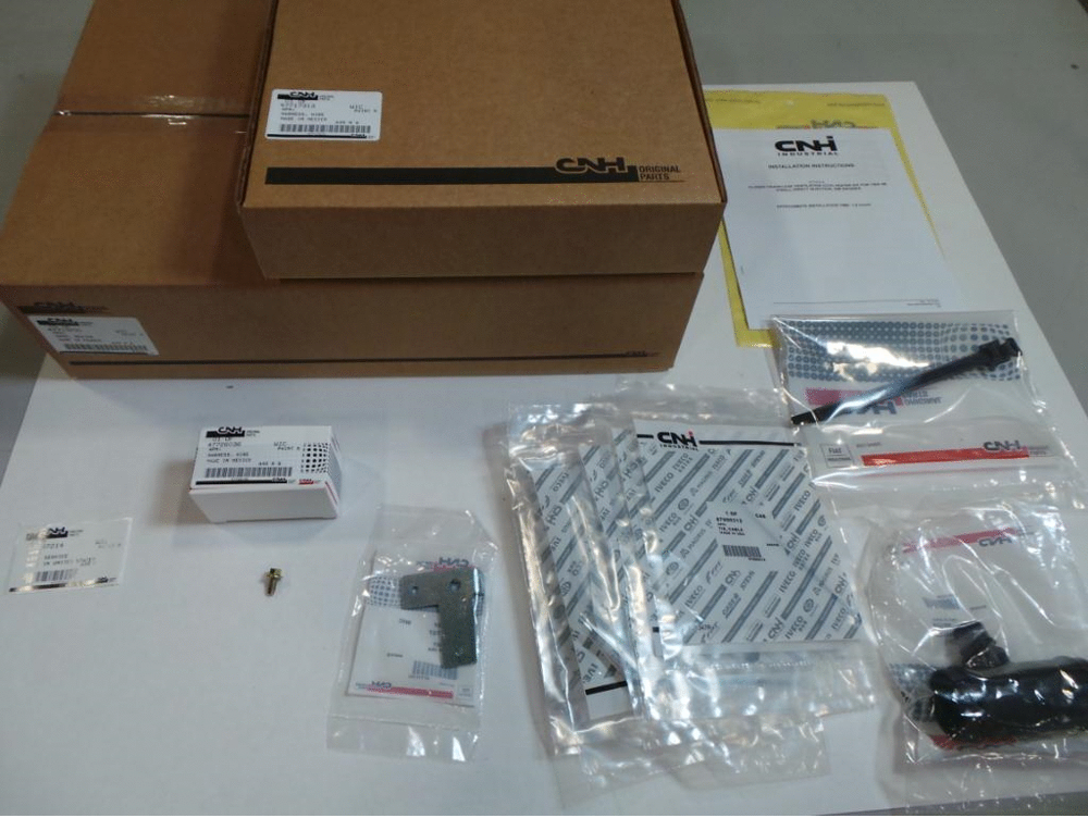 Схема запчастей Case SR150 - (88.100.90[23]) - KIT CCV HEATER SERVICE PARTS (88) - ACCESSORIES