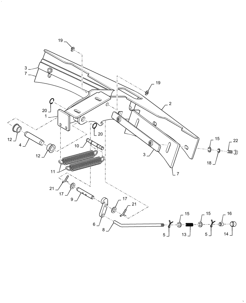 Схема запчастей Case DV210CD - (39.500.AM[01]) - SCRAPER, ASSY, WHEEL - COMBI (39) - FRAMES AND BALLASTING