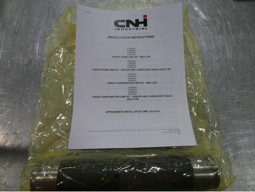 Схема запчастей Case 850M WT - (48.100.030) - KIT, MASTER TRACK LINK, SALT HD (48) - TRACKS & TRACK SUSPENSION