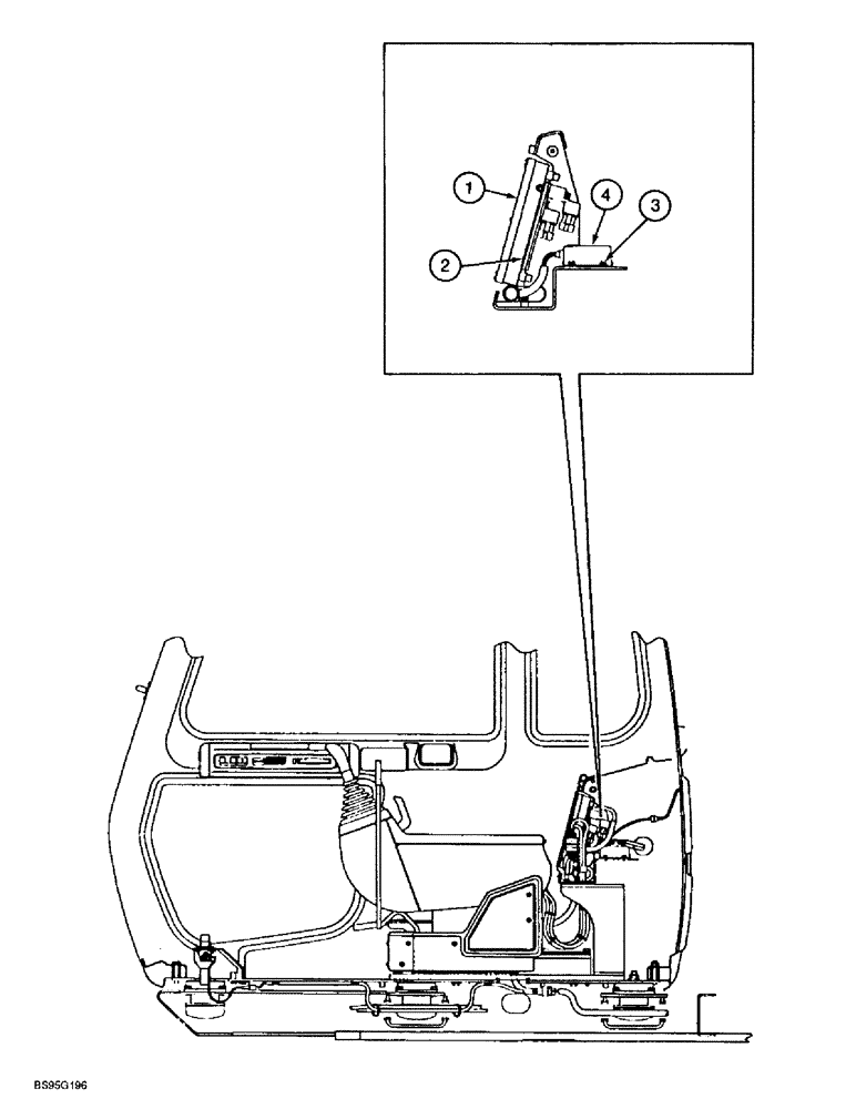 Схема запчастей Case 9060B - (4-26) - CONTROLLER (04) - ELECTRICAL SYSTEMS