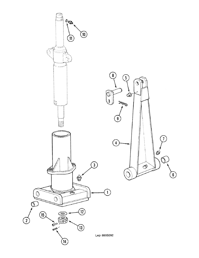 Схема запчастей Case 688C - (9G-74) - TRENCHING CLAMSHELLS (210L - 0.65M) (05.1) - UPPERSTRUCTURE CHASSIS/ATTACHMENTS