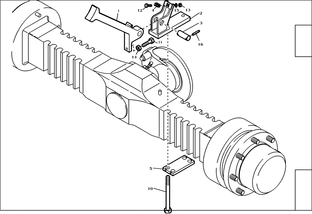 Схема запчастей Case 221D - (76.060[2988123000]) - LIFT ARM (82) - FRONT LOADER & BUCKET