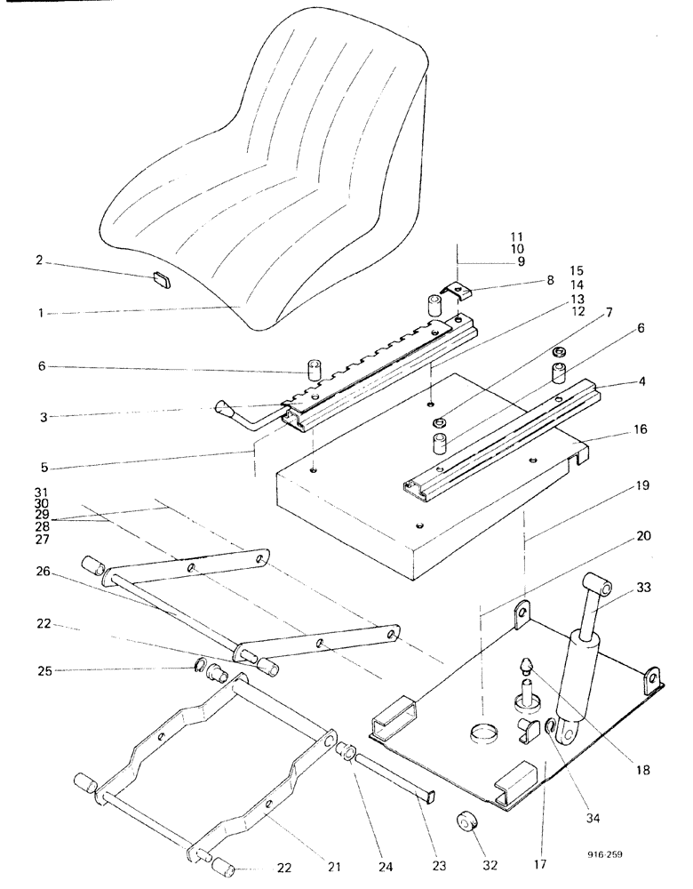 Схема запчастей Case 580F - (366) - SEAT, FOR GERMANY (90) - PLATFORM, CAB, BODYWORK AND DECALS