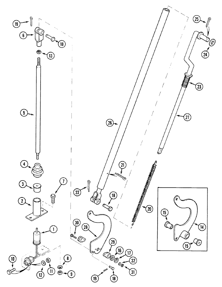Схема запчастей Case 580SK - (9-012) - ANTI-ROLLBACK, PRESTIGE VERSION (09) - CHASSIS/ATTACHMENTS
