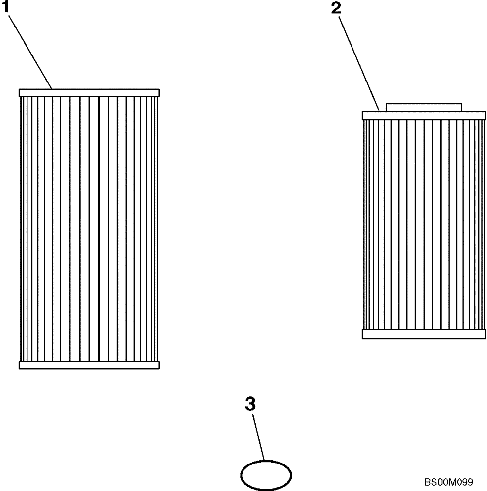 Схема запчастей Case CX130 - (09-50) - SPARE PARTS KIT (09) - CHASSIS