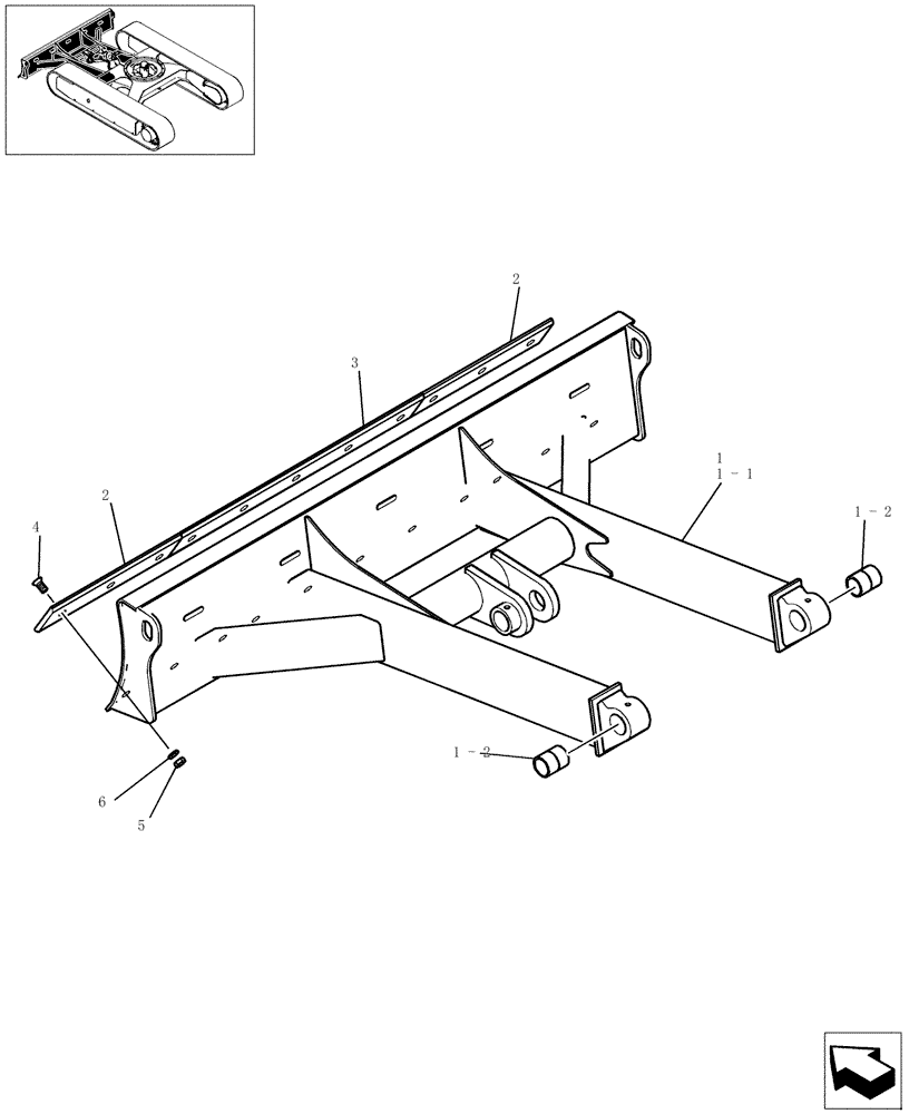 Схема запчастей Case CX27B - (830-01[1]) - DOZER BLADE - MOUNTING (86) - DOZER