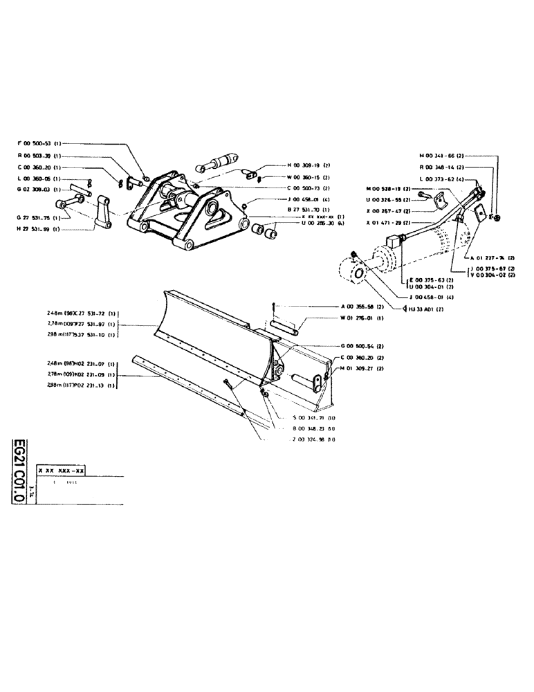 Схема запчастей Case GC120 - (264) - No Description Provided 