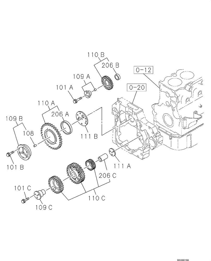 Схема запчастей Case CX700B - (02-16) - CAMSHAFT - VALVE MECHANISM (02) - ENGINE