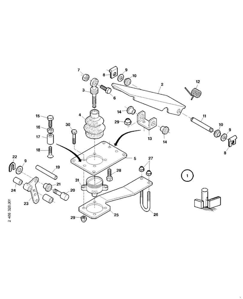 Схема запчастей Case 221D - (13.110[001]) - REGULATION ENGINE SPEED (S/N 581101-UP) (10) - ENGINE