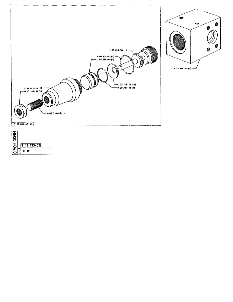 Схема запчастей Case 90BCL - (270) - (07) - HYDRAULIC SYSTEM