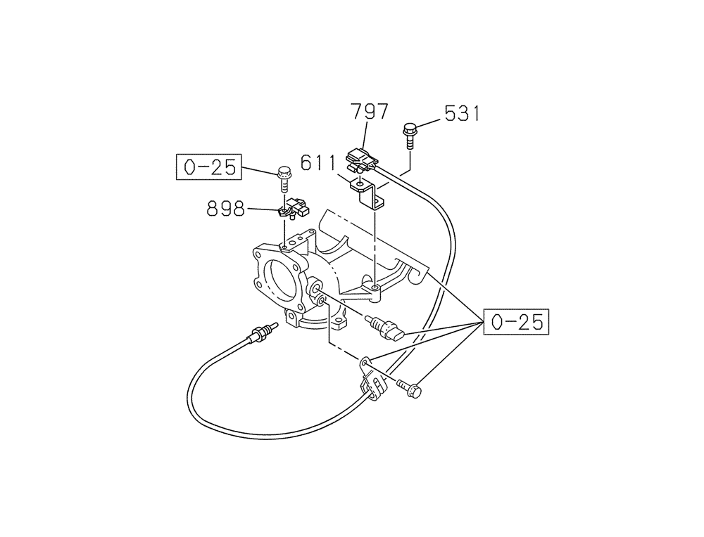 Схема запчастей Case CX300C - (04-060-02[01]) - ELECTRICAL ACCESSORIES - ENGINE (04) - ELECTRICAL SYSTEMS