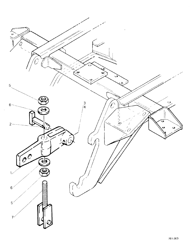 Схема запчастей Case 580F - (268) - BACKHOE MOUNTING PARTS (84) - BOOMS, DIPPERS & BUCKETS