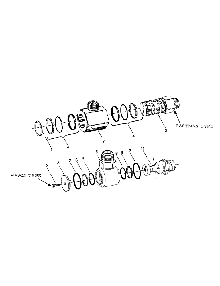 Схема запчастей Case 40EC - (J14[2]) - PARTS FOR MASON TYPE ONLY (18) - ATTACHMENT ACCESSORIES