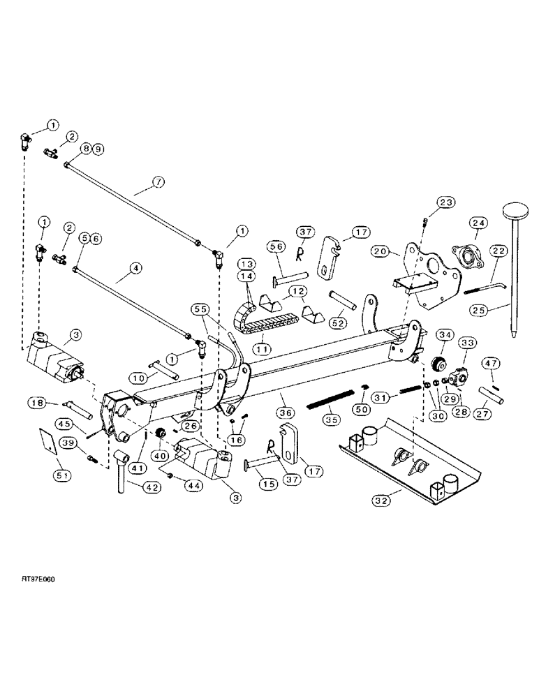 Схема запчастей Case 150CM - (9-02) - BOOM - 150CM 