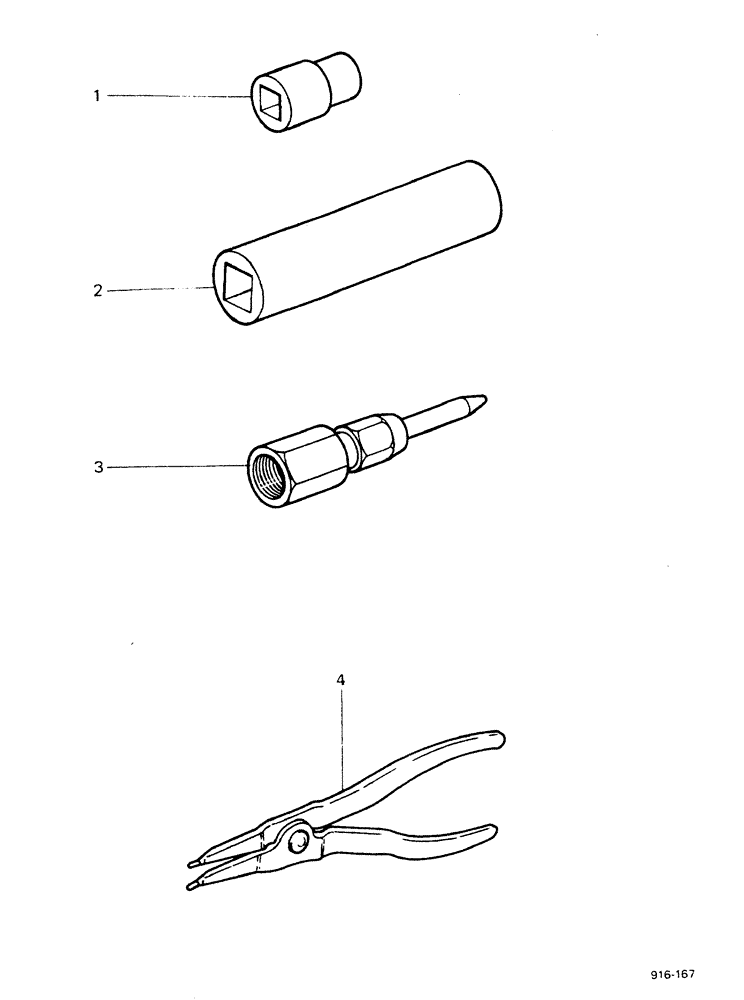 Схема запчастей Case 580F - (398) - TOOLS (88) - ACCESSORIES