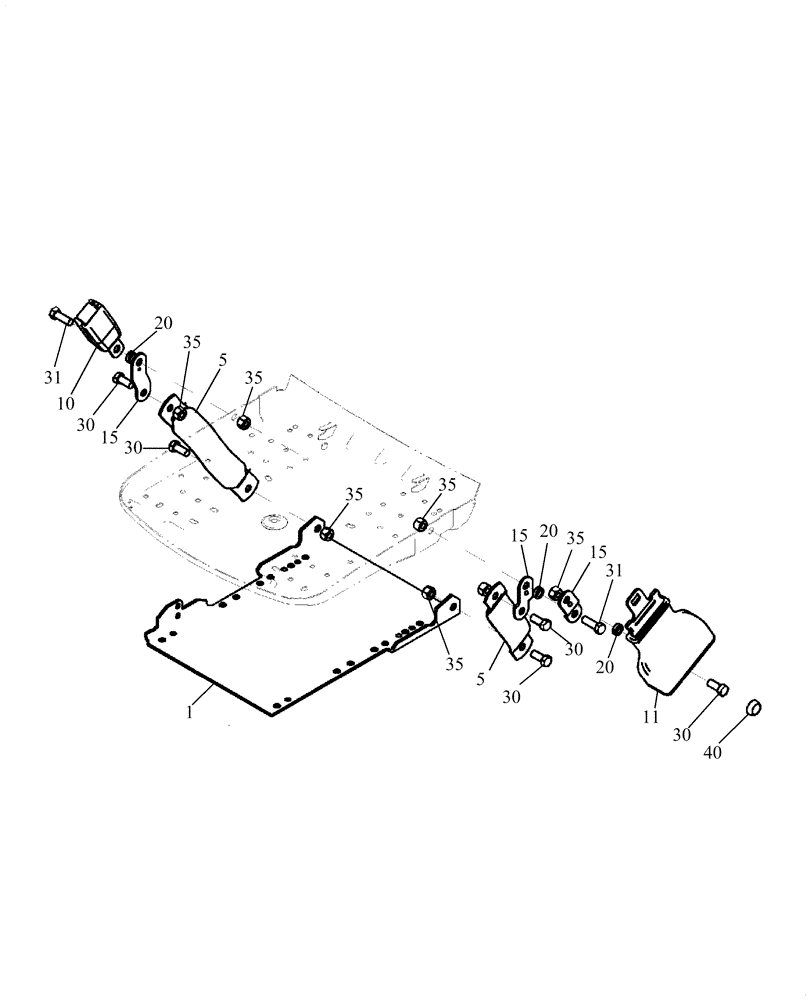 Схема запчастей Case 321E - (34.532[6559533000]) - SEAT BELT INSTALL (OPTION) (90) - PLATFORM, CAB, BODYWORK AND DECALS