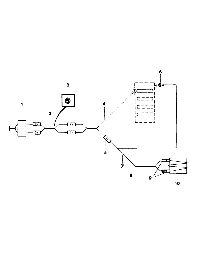 Схема запчастей Case 40BLC - (276) - FELLER/BUNCHER COLLECTOR ELECTRICAL AND ATTACHING PARTS (06) - ELECTRICAL SYSTEMS