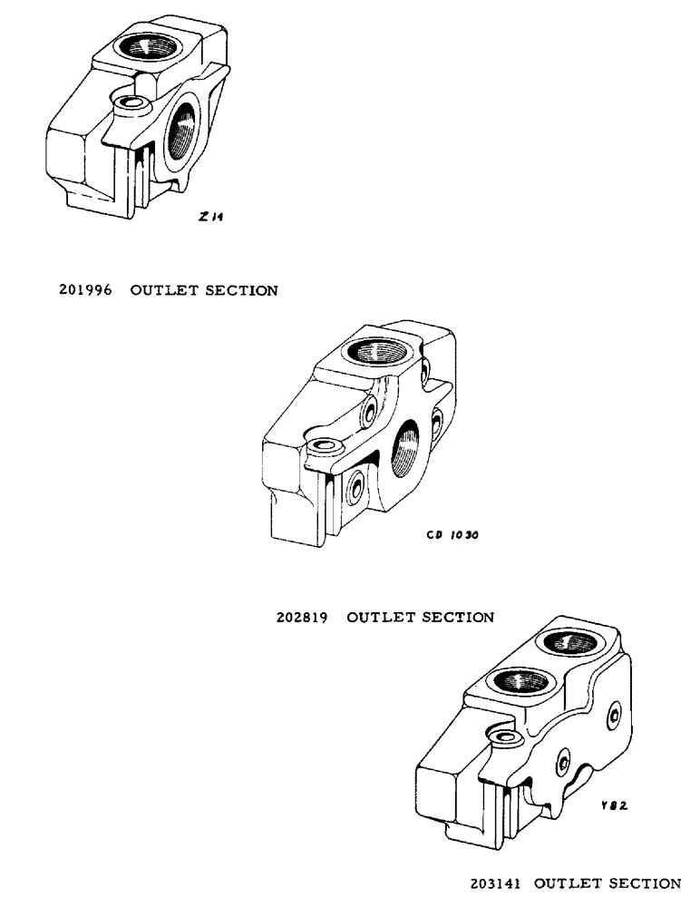 Схема запчастей Case 30YC - (044) - MOUNTING PARTS (07) - HYDRAULIC SYSTEM