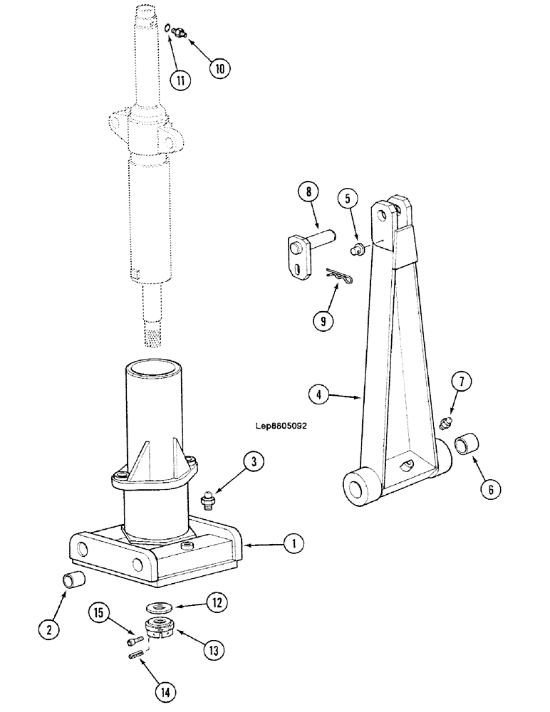 Схема запчастей Case 688C - (9G-72) - TRENCHING CLAMSHELLS (145L - 0.47M) (05.1) - UPPERSTRUCTURE CHASSIS/ATTACHMENTS