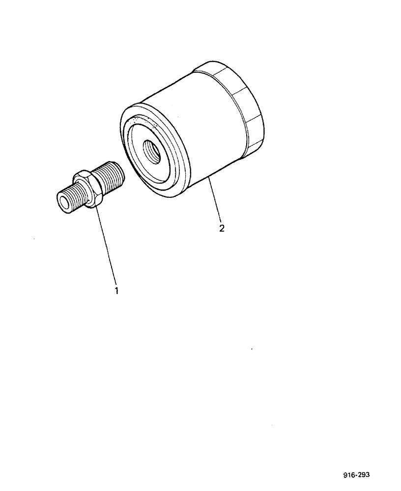Схема запчастей Case 580F - (022) - ENGINE, OIL FILTER (10) - ENGINE
