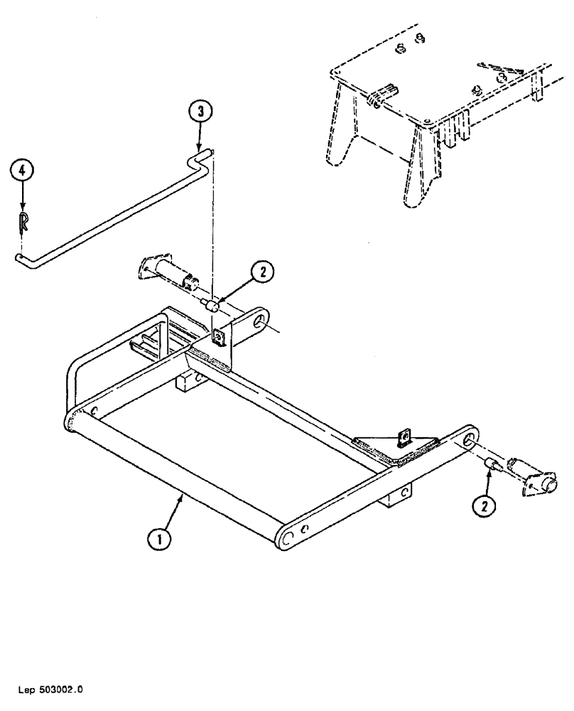 Схема запчастей Case 688B - (52) - CLAMSHELL (17) - CLAMSHELLS