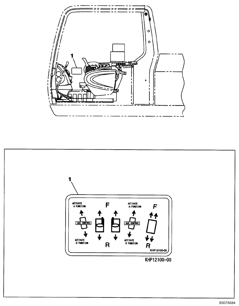 Схема запчастей Case CX350C - (09-066[00]) - DECALS (09) - CHASSIS/ATTACHMENTS