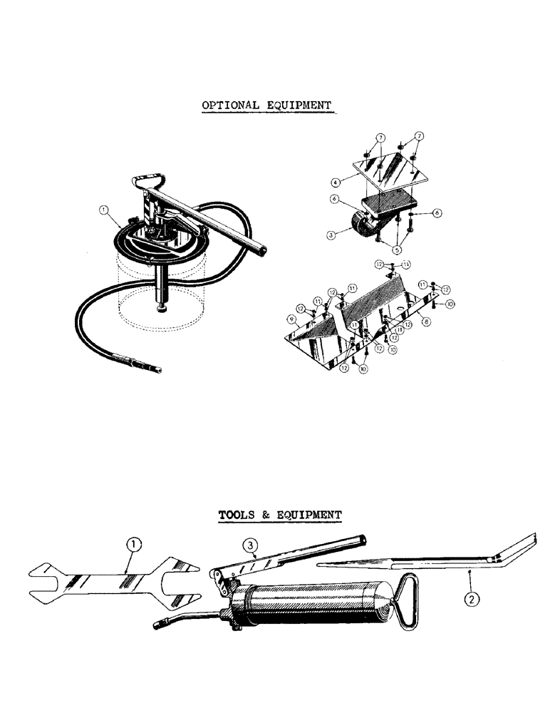 Схема запчастей Case 256 - (055) - OPTIONAL EQUIPMENT (18) - ATTACHMENT ACCESSORIES