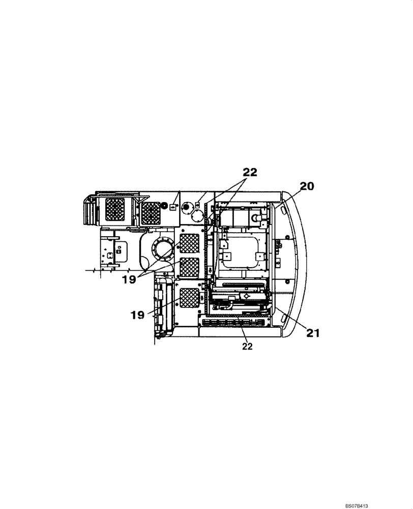 Схема запчастей Case CX210BNLC - (09-52) - DECALS (09) - CHASSIS/ATTACHMENTS