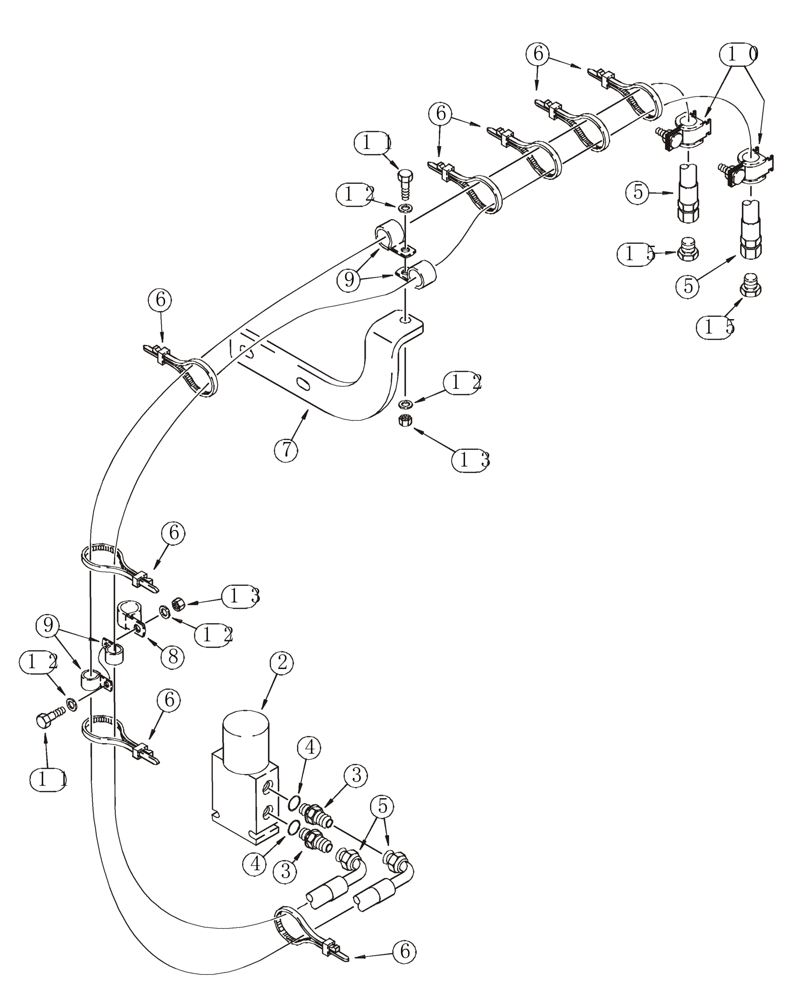 Схема запчастей Case 821C - (08-16) - HYDRAULICS COUPLER (08) - HYDRAULICS