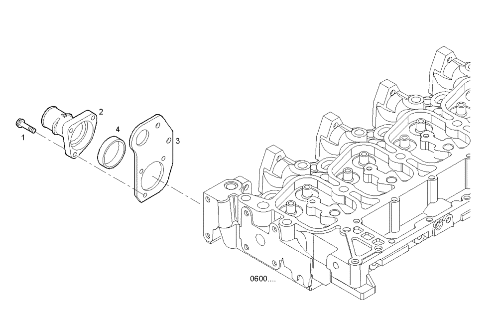 Схема запчастей Case F4GE9454K J604 - (3260.035) - TEMPERATURE REGULATOR 